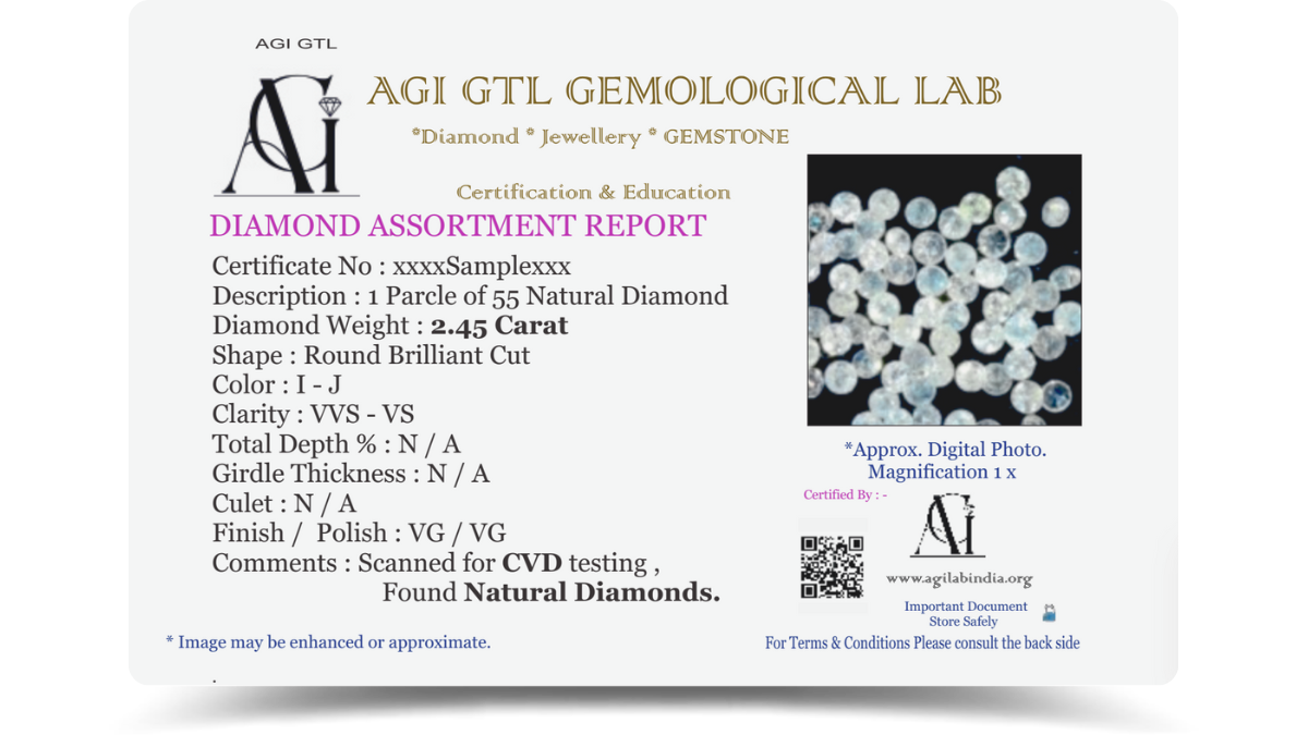 Diamond Assorting Case Gemstone - Gemstone